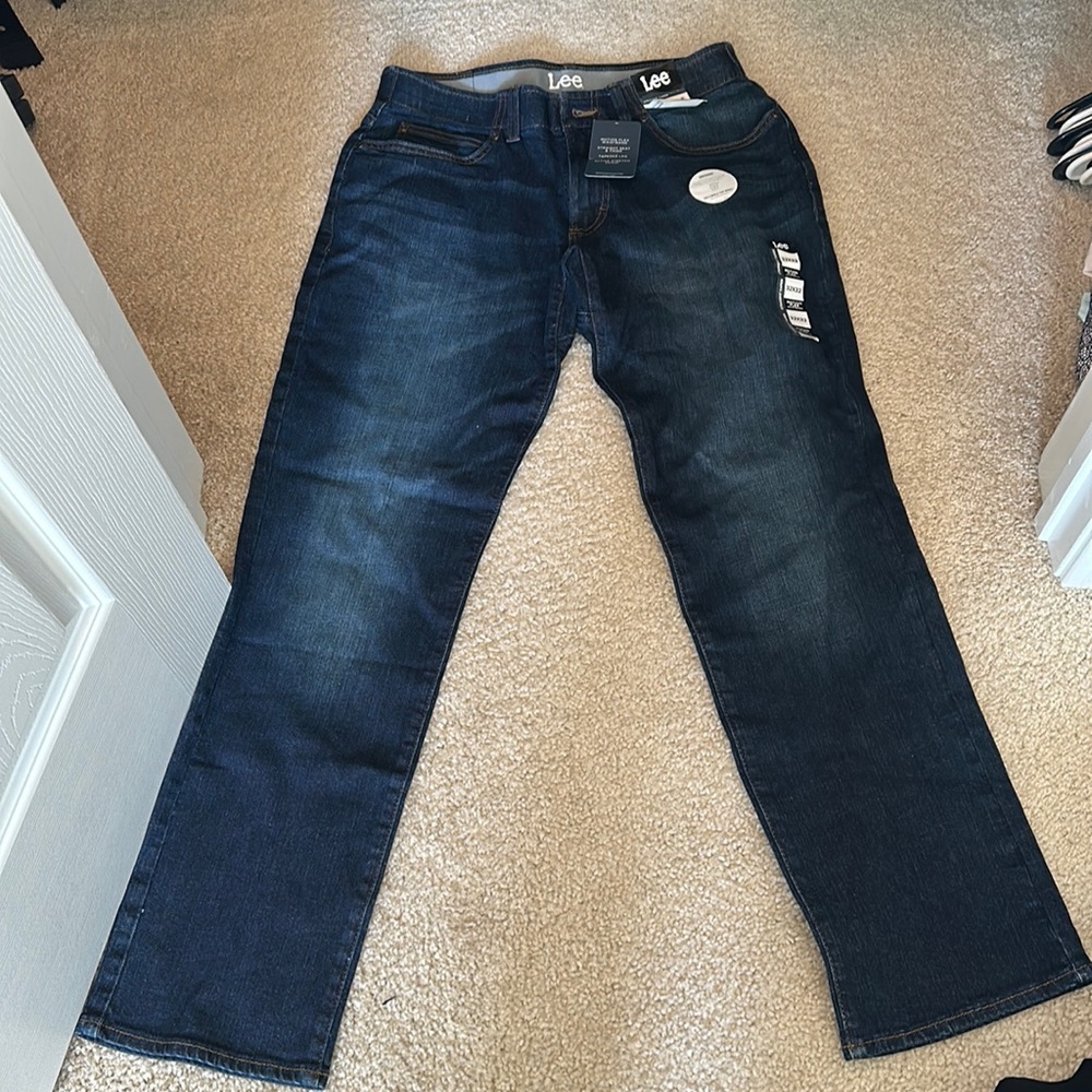 NWT Lee Men’s Dark Blue Jeans